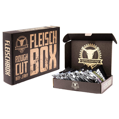 Kuivalihakundi The Meat Box – 380g - Beef/Pork/Chicken Jerky
